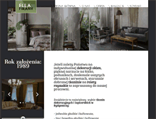 Tablet Screenshot of ellafirany.pl